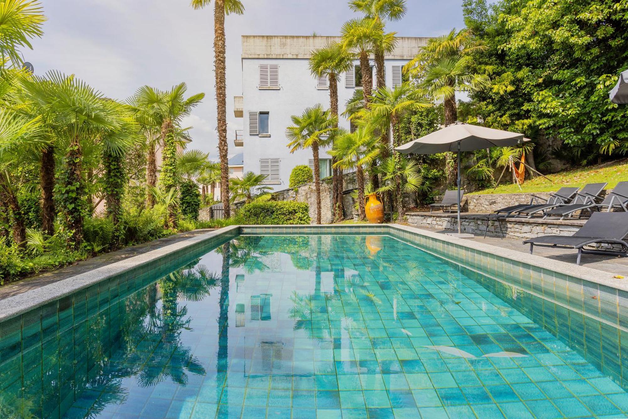 Villa Magnolia Локарно Экстерьер фото